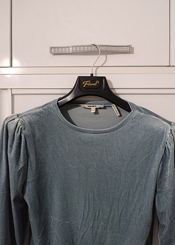 yeşil Uzun Kollu Kadın Bluz - Görsel 2