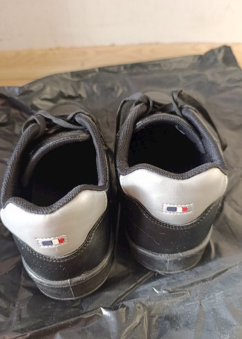 Siyah Bağcıklı Kadın Spor Ayakkabı - Görsel 5