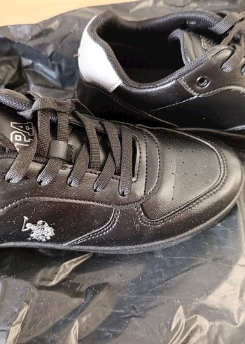 Siyah Bağcıklı Kadın Spor Ayakkabı - Görsel 2