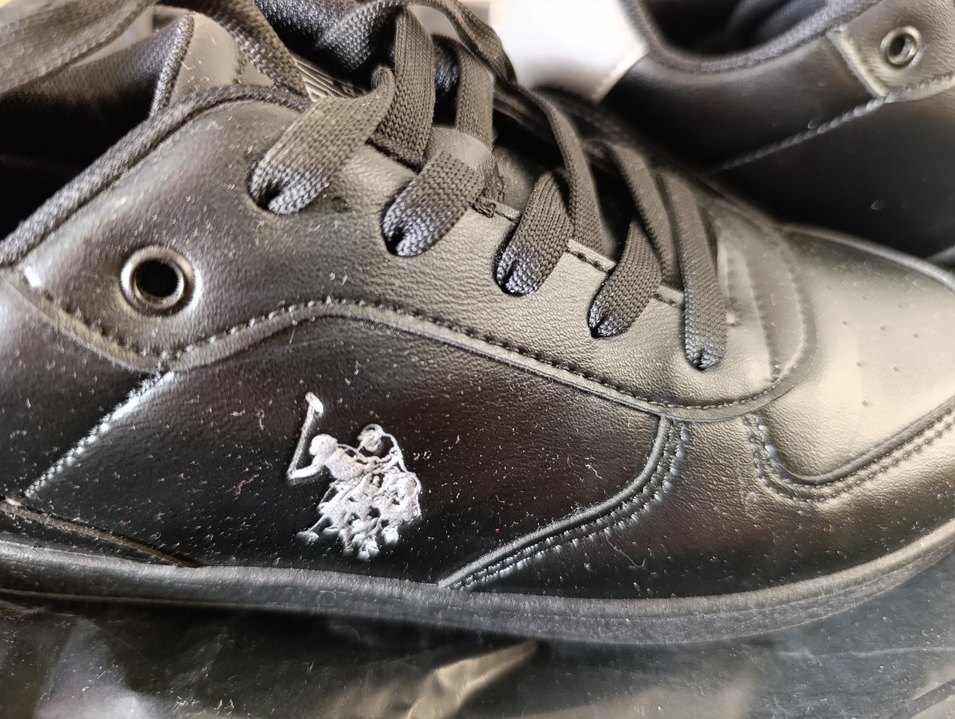 Siyah Bağcıklı Kadın Spor Ayakkabı - Görsel 4