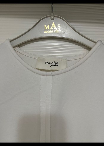 Diğer Touche Beyaz Sweat Tunik
