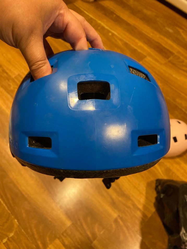 Decathlon Oxelo Scooter/Paten Çocuk Kaskı-Mavi - Görsel 2