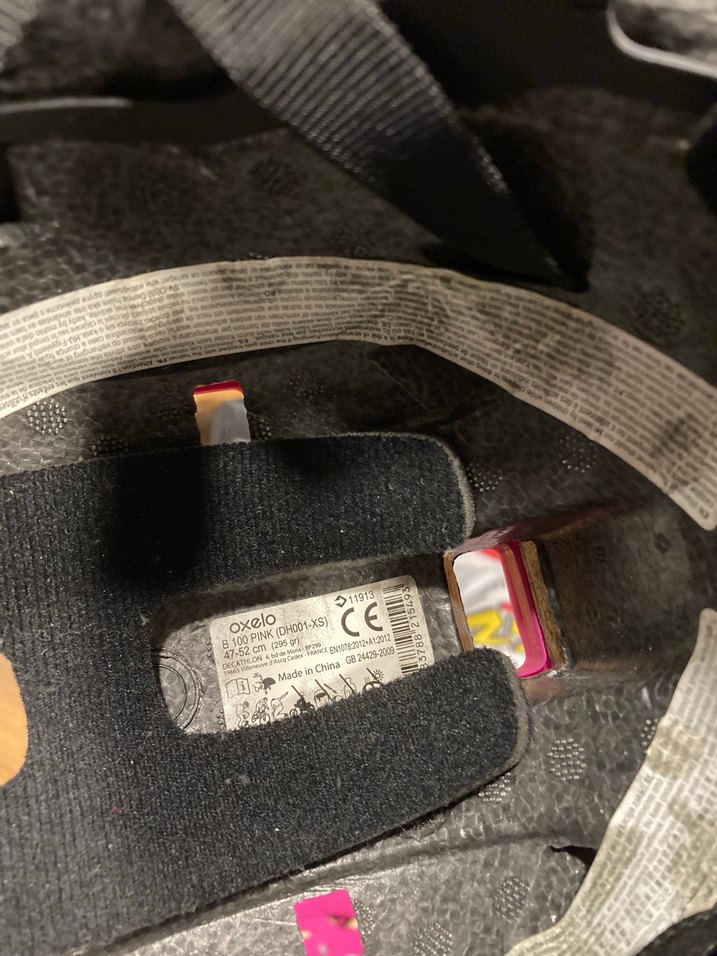 Decathlon Oxelo Scooter/Paten Çocuk Kaskı-Pembe - Görsel 2