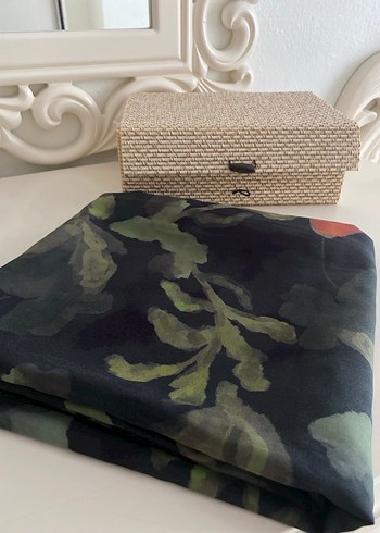 Beden Kadın Haki Desenli Şal / fresh scarfs