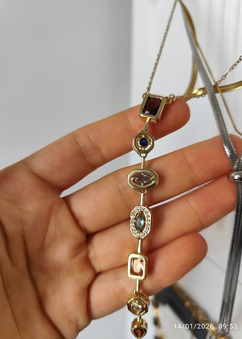 Çelik kolye seti (7tane) - Görsel 6