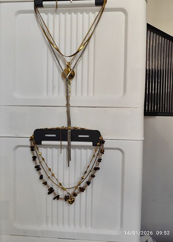 Çelik kolye seti (7tane) - Görsel 5