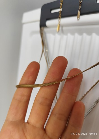 Çelik kolye seti (7tane) - Görsel 2