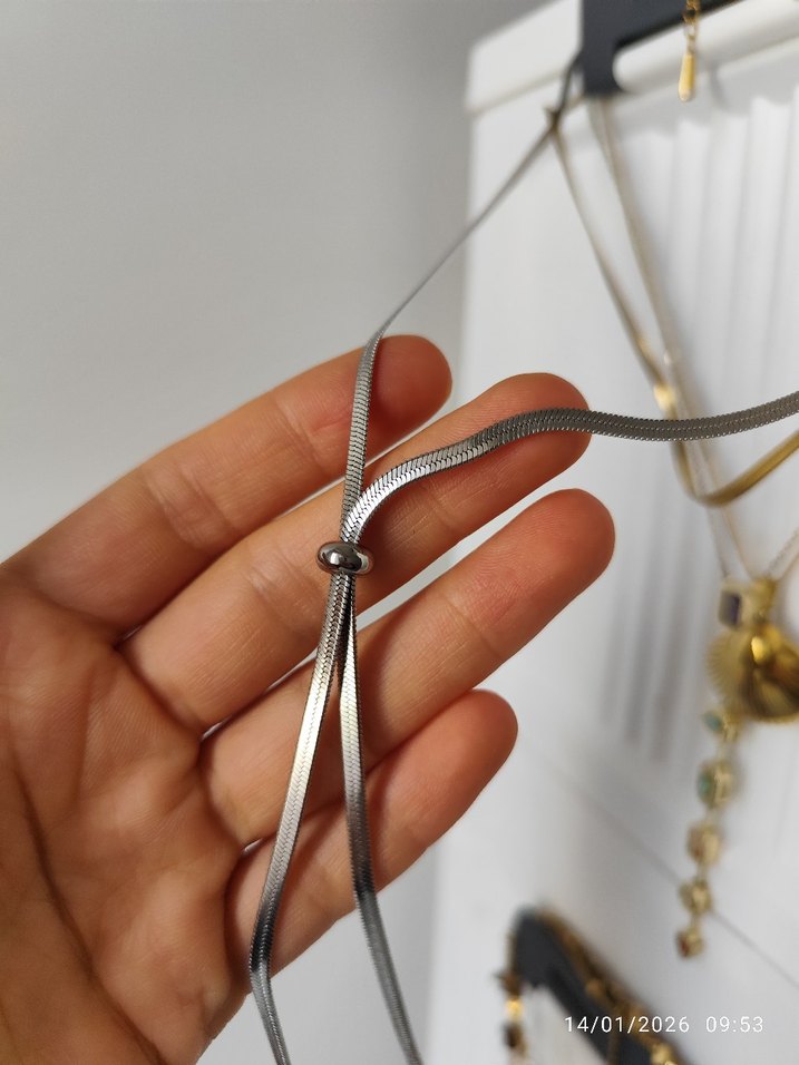 Çelik kolye seti (7tane) - Görsel 4