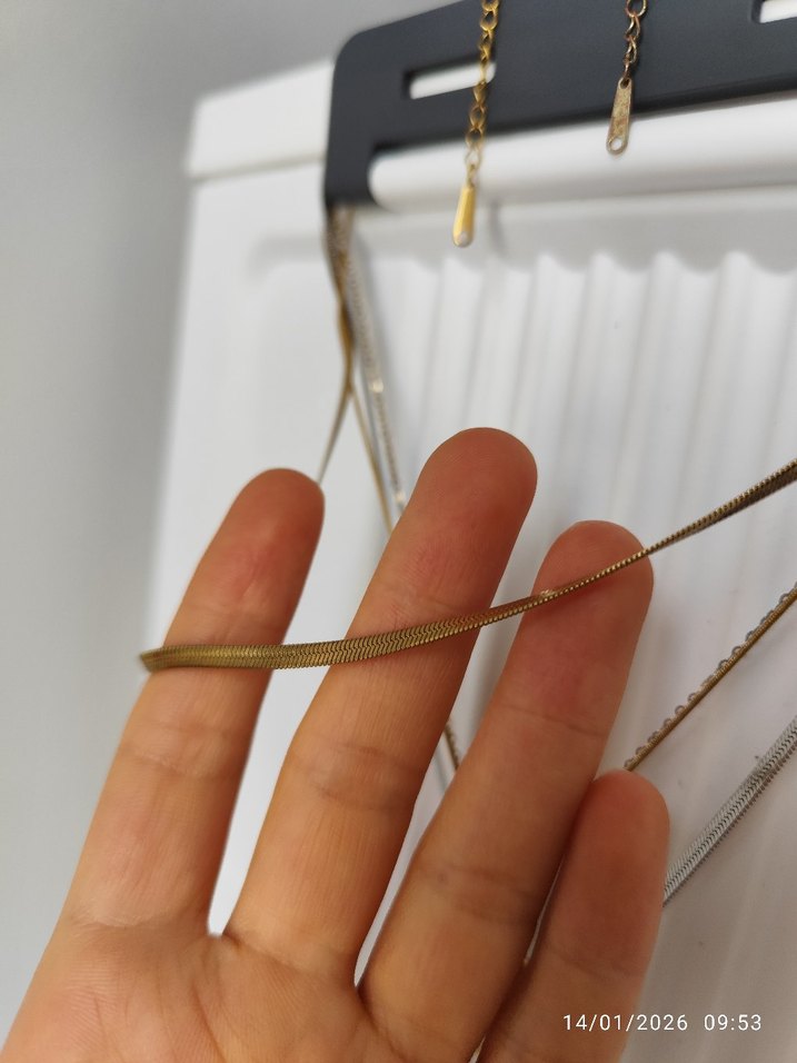 Çelik kolye seti (7tane) - Görsel 2