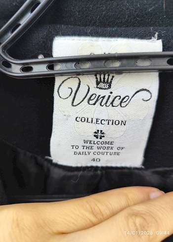 Siyah Kışlık Kadın Kaban - Görsel 2