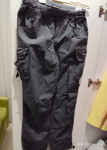 paraşüt kumaş pantolon - Görsel 3