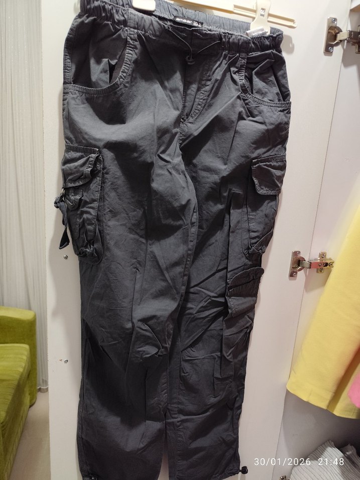 paraşüt kumaş pantolon - Görsel 3