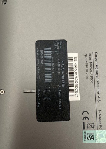 Casper Nirvana Laptop - Görsel 2