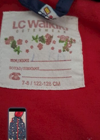 Kız Çocuk Çok Renkli Kapüşonlu Yelek - Görsel 2