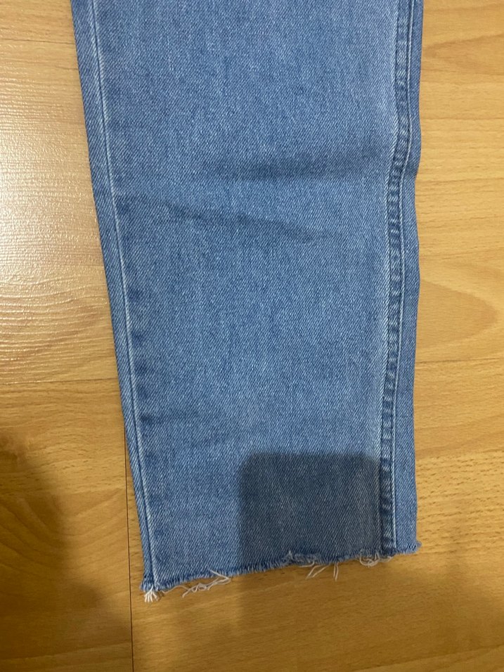 Mavi Rahat Kesim Midi Jean - Görsel 2