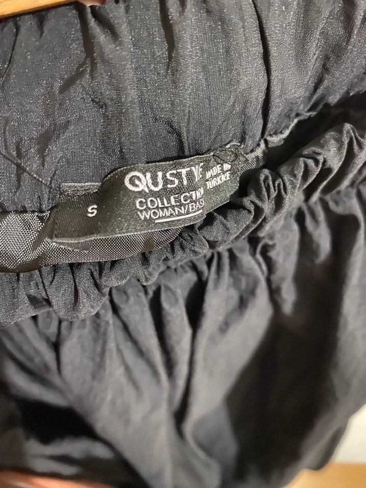 Drapeli Siyah Balon Etek - Görsel 5