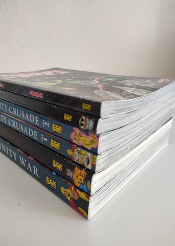 Beden Marvel Infinity Serisi Çizgi Roman Seti