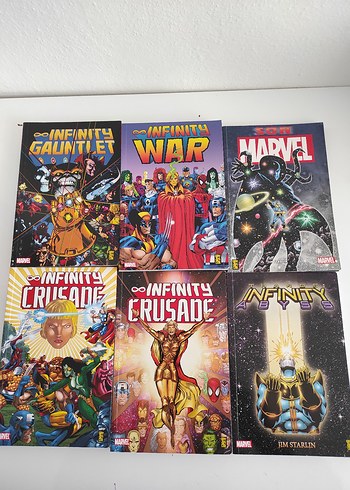 Marvel Infinity Serisi Çizgi Roman Seti