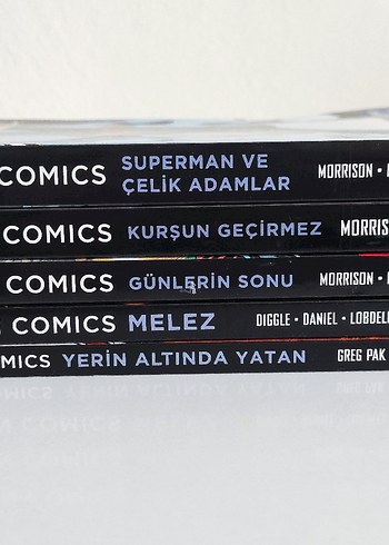  Superman Action Comics new52 Çizgi Roman Seti 5 cilt