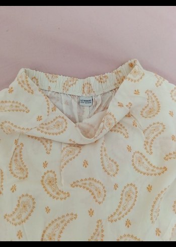 Düğmeli Kısa Kollu Kız çocukGömlek - Görsel 4