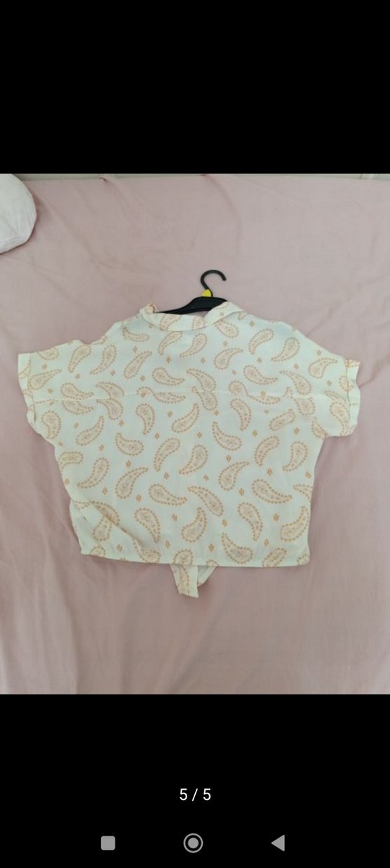 Düğmeli Kısa Kollu Kız çocukGömlek - Görsel 2