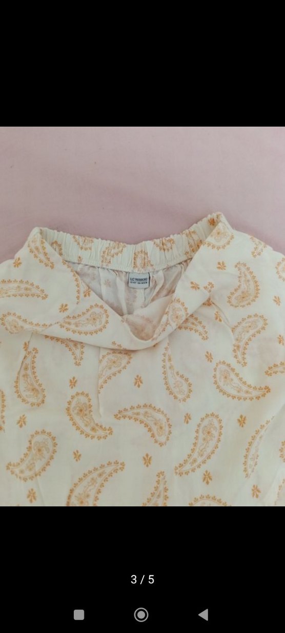 Düğmeli Kısa Kollu Kız çocukGömlek - Görsel 4