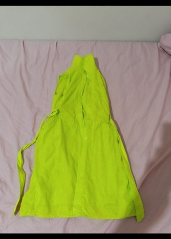 U.S. Polo ASSN Yeşil Kız Çocuk gömlek - Görsel 8