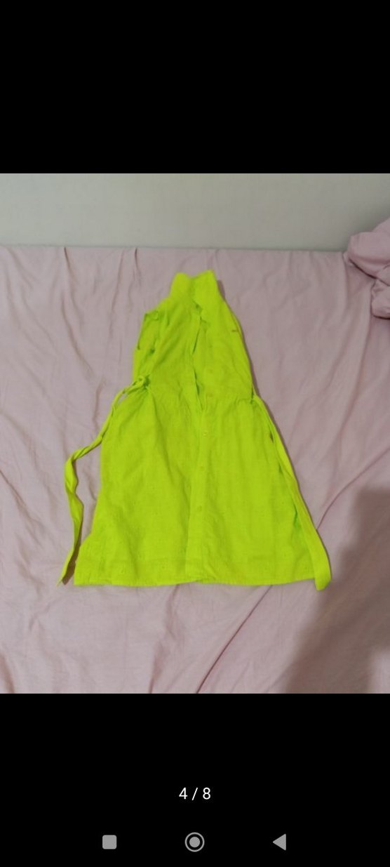 U.S. Polo ASSN Yeşil Kız Çocuk gömlek - Görsel 5