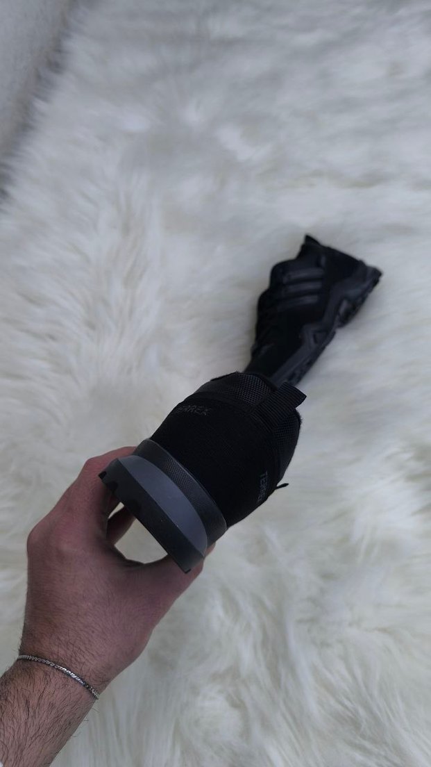 Adidas Terrex Swift R2 Goretex Outdoor Erkek Siyah Gri Spor - Görsel 3