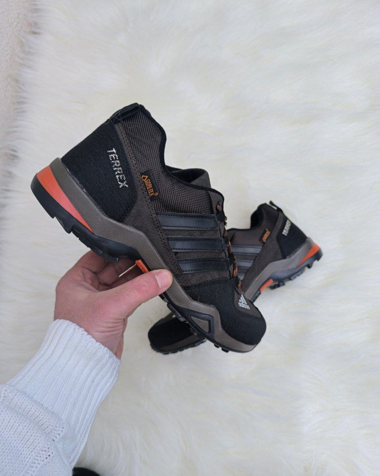 Adidas Terrex Swift R2 Goretex Gri Outdoor Erkek Spor Ayakkabı - Görsel 2