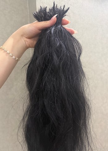 Siyah Kaynak Saç 185 Adet 50cm - Görsel 2