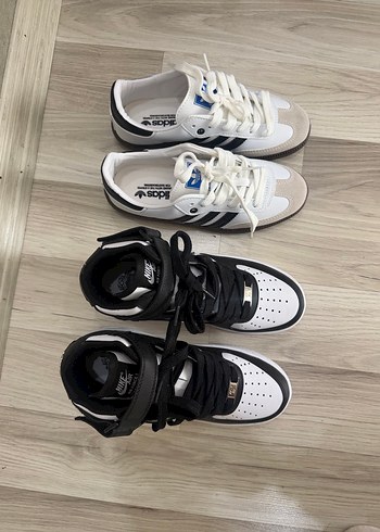 İki Ayakkabı Tek fiyat Nike Air Force 1 ve Adidas Samba - Görsel 6