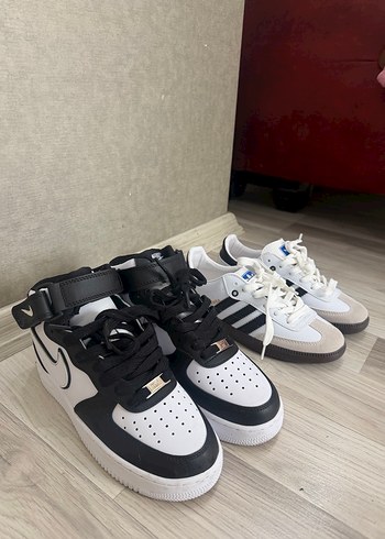 İki Ayakkabı Tek fiyat Nike Air Force 1 ve Adidas Samba - Görsel 2