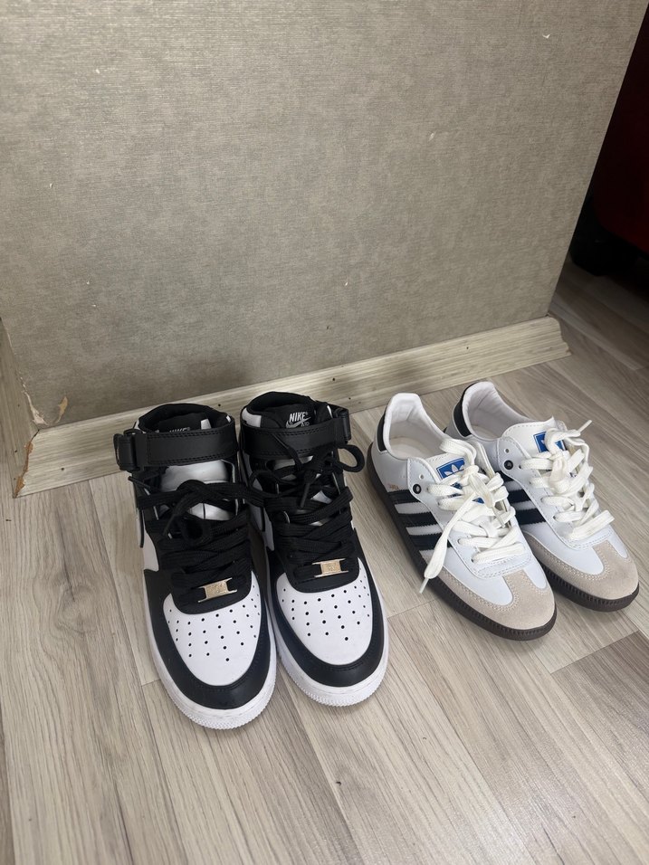 İki Ayakkabı Tek fiyat Nike Air Force 1 ve Adidas Samba - Görsel 3