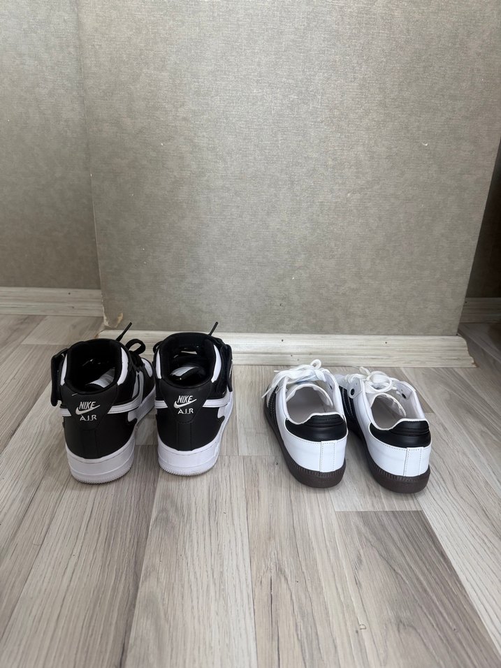 İki Ayakkabı Tek fiyat Nike Air Force 1 ve Adidas Samba - Görsel 5