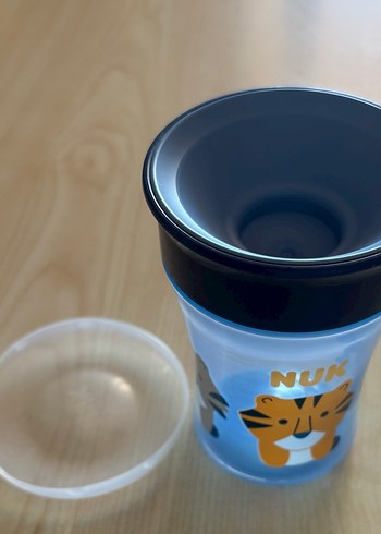 NUK ALIŞTIRMA BARDAĞI MAVİ - Görsel 3