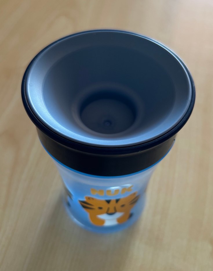 NUK ALIŞTIRMA BARDAĞI MAVİ - Görsel 4