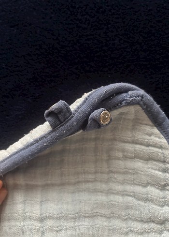 PAMUK MÜSLİN MYCEY OMUZ ÖRTÜSÜ VE ÖNLÜK - Görsel 4