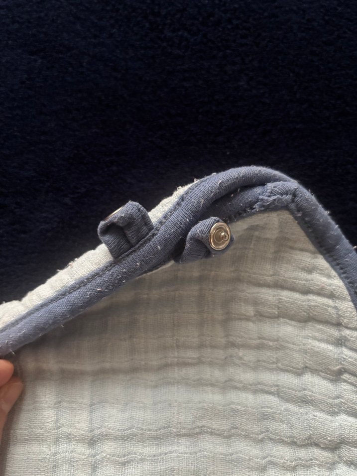 PAMUK MÜSLİN MYCEY OMUZ ÖRTÜSÜ VE ÖNLÜK - Görsel 4