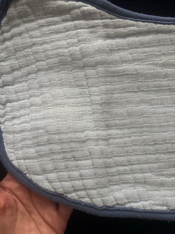 PAMUK MÜSLİN MYCEY OMUZ ÖRTÜSÜ VE ÖNLÜK - Görsel 2