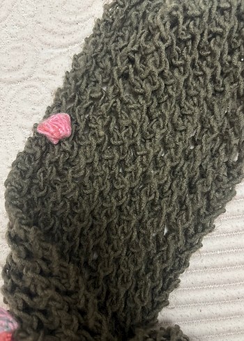 Vizon Örgü Bohem Kadın Şal - Görsel 3