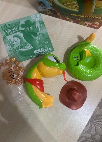 Kovboy Yılan Çıngıraklı Kuyruk Kutu Oyunu - Görsel 4