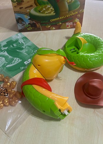 Kovboy Yılan Çıngıraklı Kuyruk Kutu Oyunu - Görsel 3