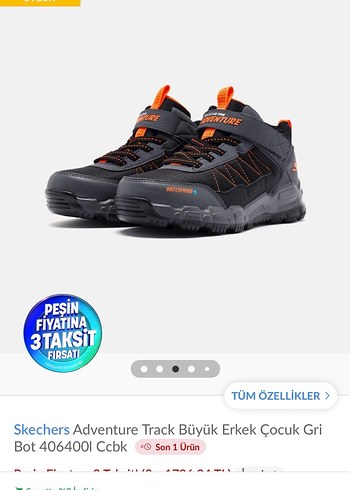 ORİJİNAL SKECHERS MARKA SU GEÇİRMEZ BOT - Görsel 3