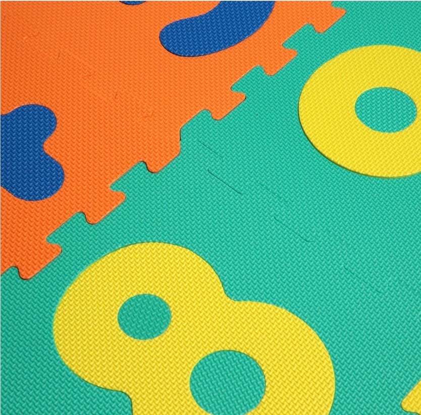 Renkli Sayı Desenli Bebek Oyun Matı - Görsel 2