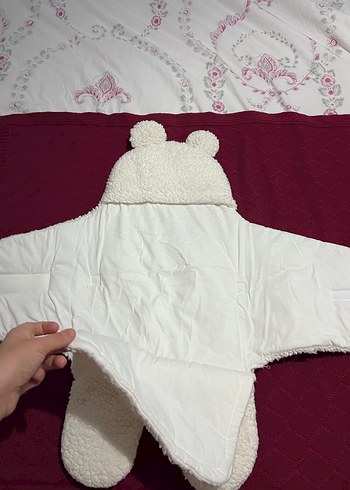 Beyaz Çocuk Battaniyesi - Görsel 4