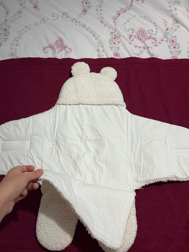 Beyaz Çocuk Battaniyesi - Görsel 4