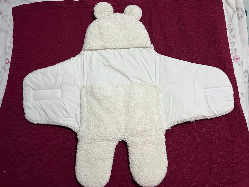 Beyaz Çocuk Battaniyesi - Görsel 2