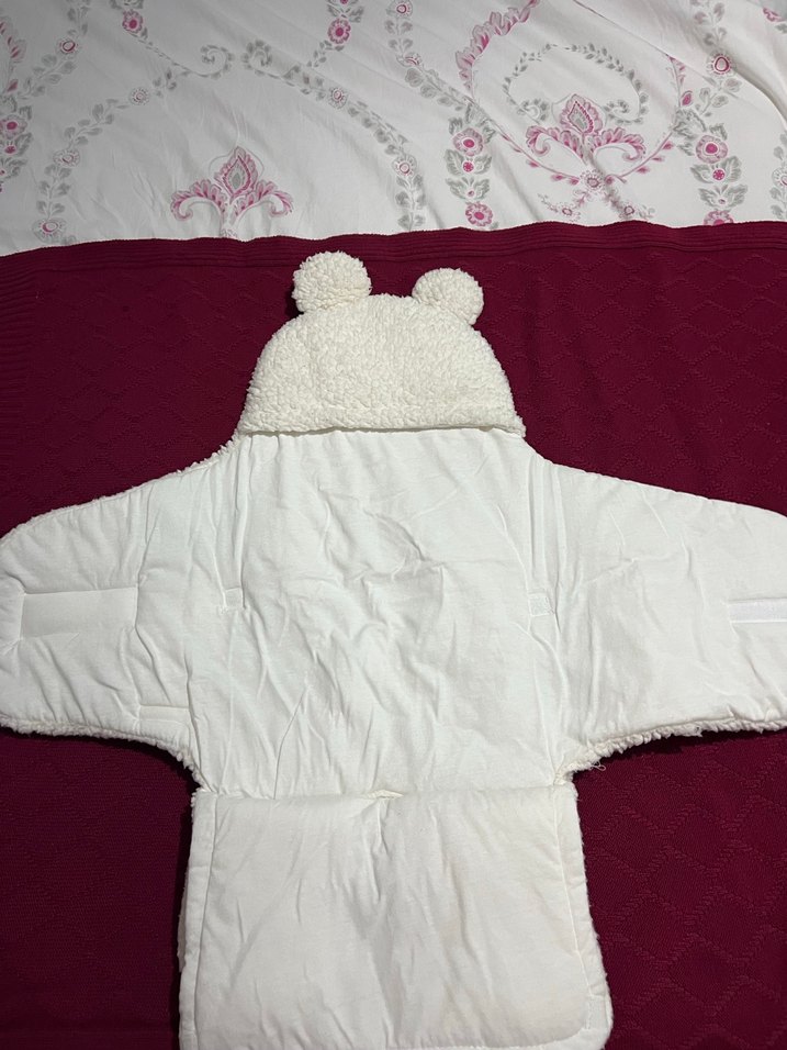 Beyaz Çocuk Battaniyesi - Görsel 3