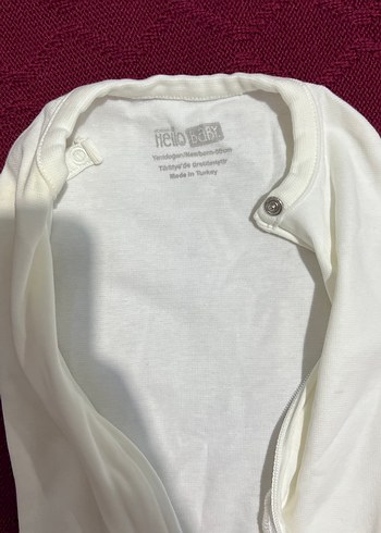 Beyaz Bebek Kundak Uyku Tulumu - Görsel 2